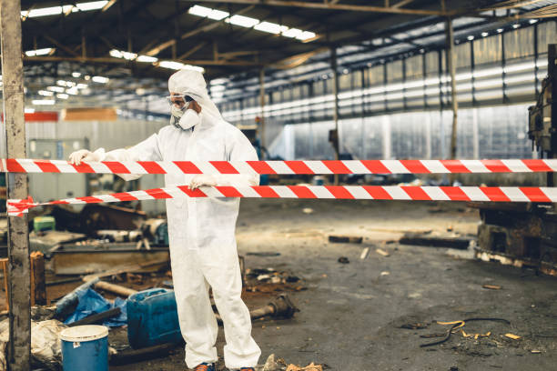 Professional Unattended Death Cleanup technician working in Chesterfield, NH